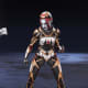 A Legendary recolored Wraith skin from Apex Legends Death Dynasty Collection Event.
